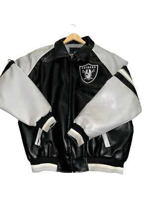 RAIDERS レザージャケット スーパーボウルチャンピオン NFL公式 JHデザイン Raiders ラスベガス レイダース 限定