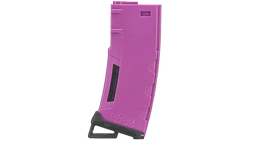 Airsoft M4 130 Rd Midcap Magazine Lancer táctico alta velocidad Mid-Cap Foto 4 de 4