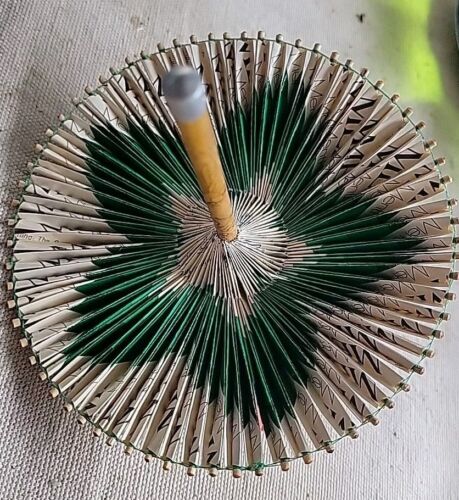 Vintage Japanese Origami Umbrella parasol Made From Cigarette Box “Wagasa”