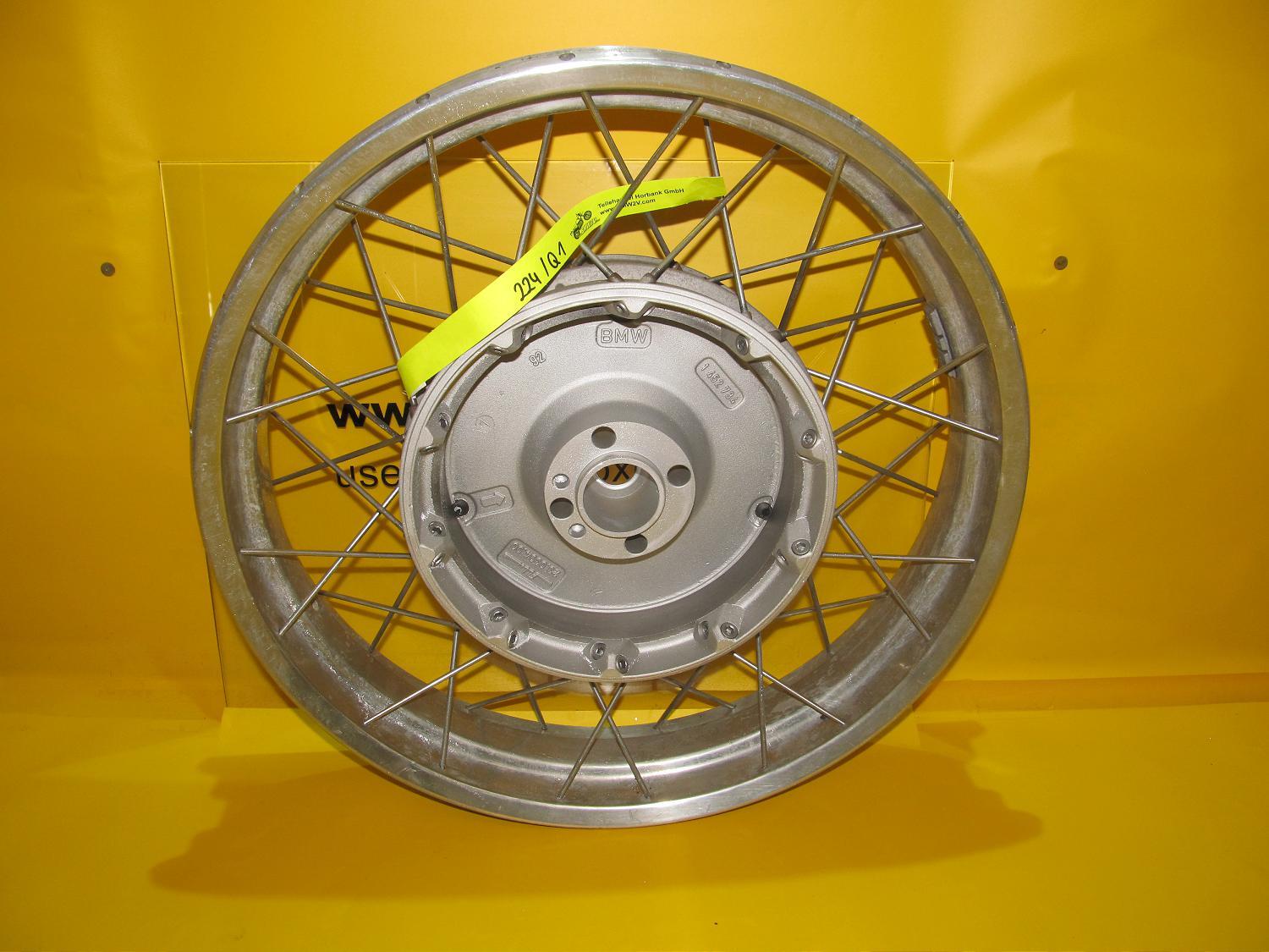 BMW R100 GS R80 GS R Hinterrad Felge Rad Akront 2.50x17 1458443 rear ...