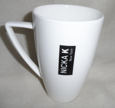Nicka K New York Good Product Made By Good People Weiß Porzellan 12cm Latte Becher