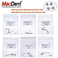 MacDent Dental Orthodontic Metal Brackets Mesh Mini Roth 022 Hooks In Bulk 10Pcs