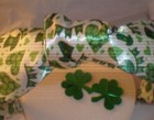 New St. Patrick's Day Green & White Headband Flexible Bow — photo 4