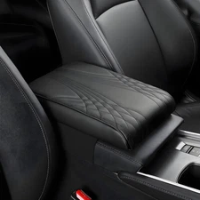 For Honda Car Memory Foam Leather Armrest Cushion Cover Center Console Box Pad