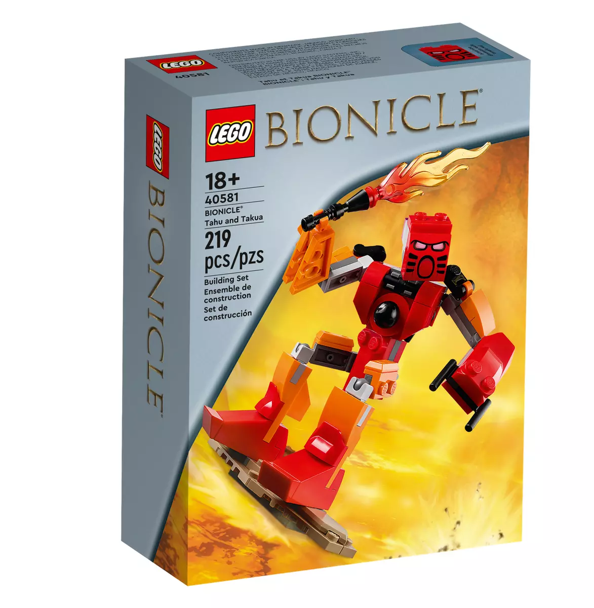 LEGO BIONICLE 40581 Tahu Takua New Sealed. Ships Tomorrow
