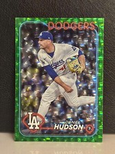 2024 Topps Update Series - Daniel Hudson #US24 Green Crackle Foilboard /499