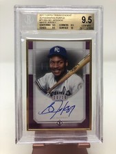 2017 TOPPS TRANSCENDENT AUTO PURPLE BO JACKSON ROYALS 10/10 BGS 9.5/10 TCA-BJ