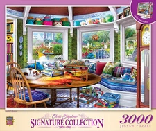 MasterPieces - Signature Collection - Puzzler's Retreat 3000 Piece Jigsaw Puzzle