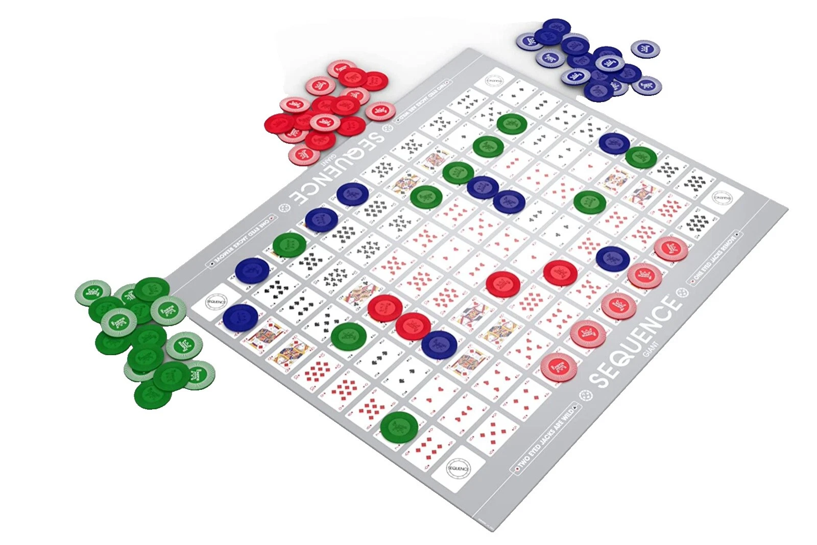 Multi-Color Plastic Game Cards