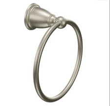 MOEN Brantford Towel Ring in Brushed Nickel YB2286BN