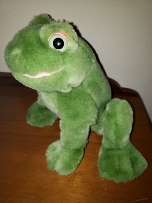 Vintage 1993 24K Special Effects Green Frog Polar Puff 8