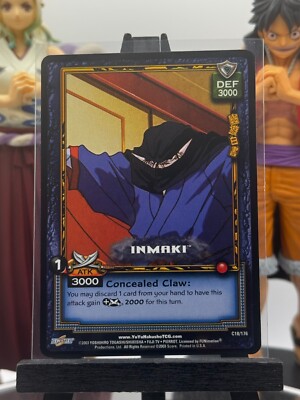Yu Yu Hakusho TCG Inmaki C18 Ghost Files Unlimited Common!