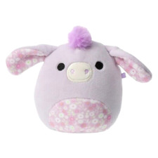 Squishmallow 4.5" Delzi the Donkey Easter Plush NEW