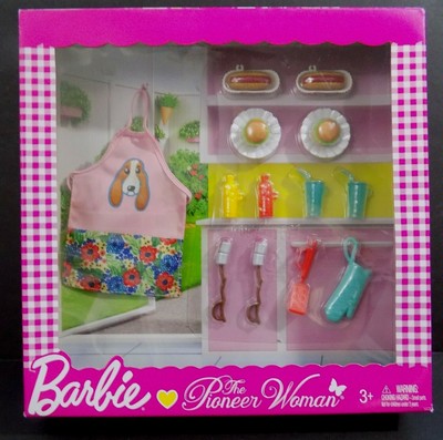barbie barbecue playset