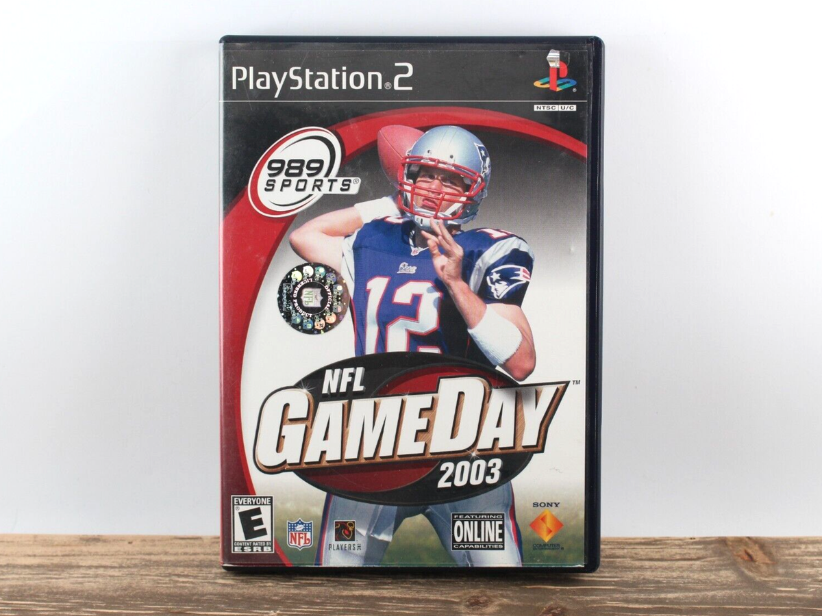 Nfl Redzone Nfl Gameday Pass NFL GameDay 2003 PS2 PlayStation Reg