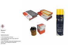 MAHLE Inspektionspaket MANNOL Klimareiniger für Citroën C3 I 1.4 HDi C2