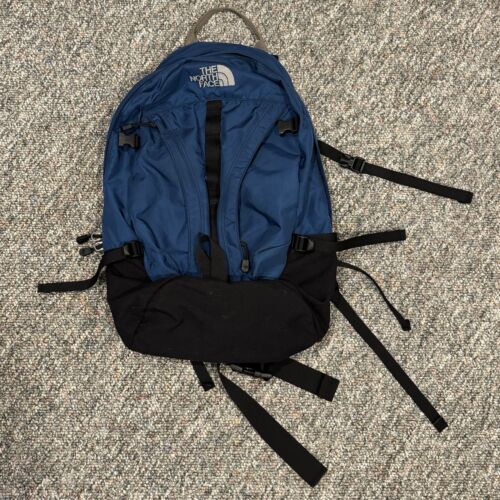 The North Face Big Shot Backpack Blue Camping Climbing Outdoors Hiking Traveling - Afbeelding 1 van 11