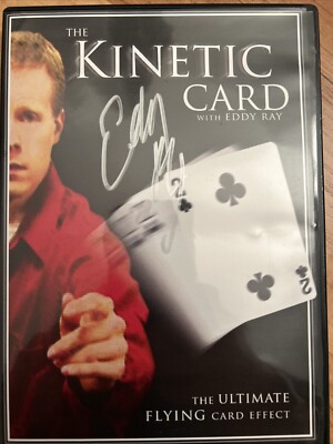 Magic Makers Eddy Ray - The Kinetic Card - Zaubertrick Magic (MIT Gimmicks)