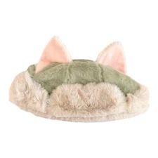New Tokyo Disney Resort Disney Sea Gelatoni Fur Cap Hat Headband Ears Fluffy