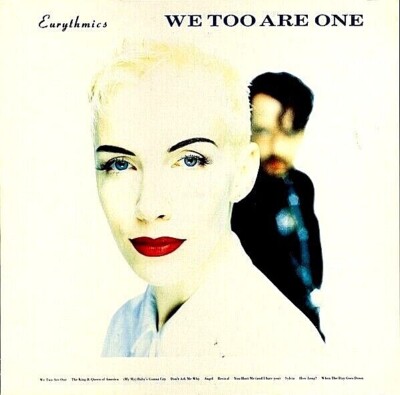 Eurythmics - We Too Are One unique Hungary issue LP white Gong label M- LISTEN