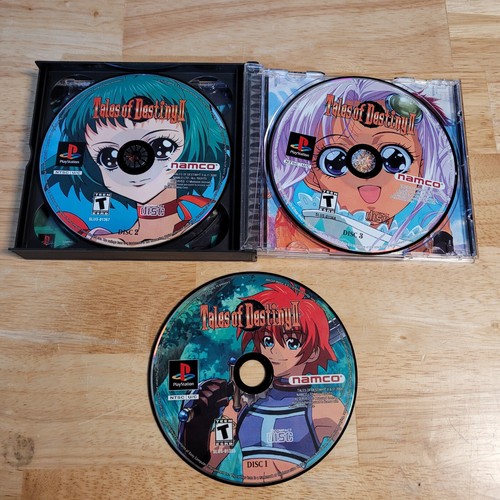 Tales of Destiny II PS1 Sony PlayStation 1, 2001 Missing Manual - Tested - Picture 2 of 4