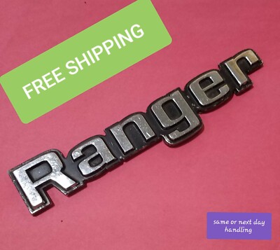 1970 s ERA Ford RANGER Metal Emblem SINGLE ASAP SHIPPING lot#2 | eBay