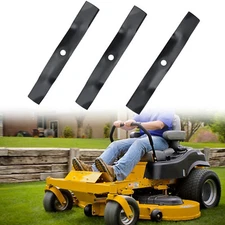 3pcs Lawn Mower Blades Mower Replacement Parts with 48" Deck for John Deere NEW
