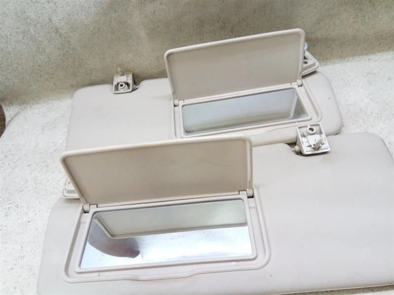 Par de parasol conductor pasajero vinilo tostado para 06-12 14 KIA SEDONA z50-198205 Foto 2 de 4