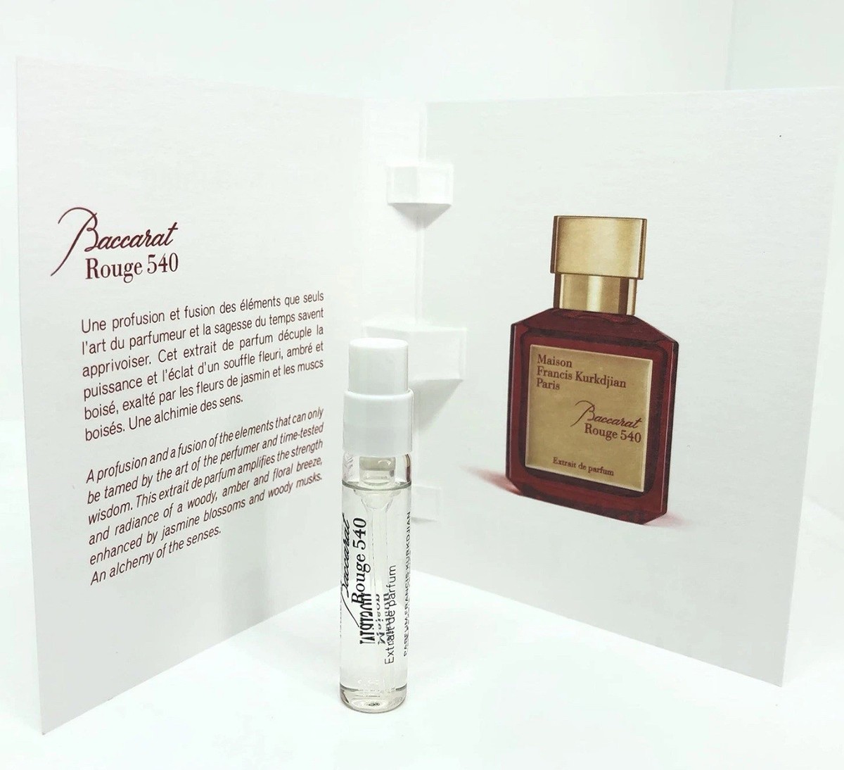 Maison Francis Kurkdjian Baccarat Rouge 540 EXTRAIT de Parfum 2ml