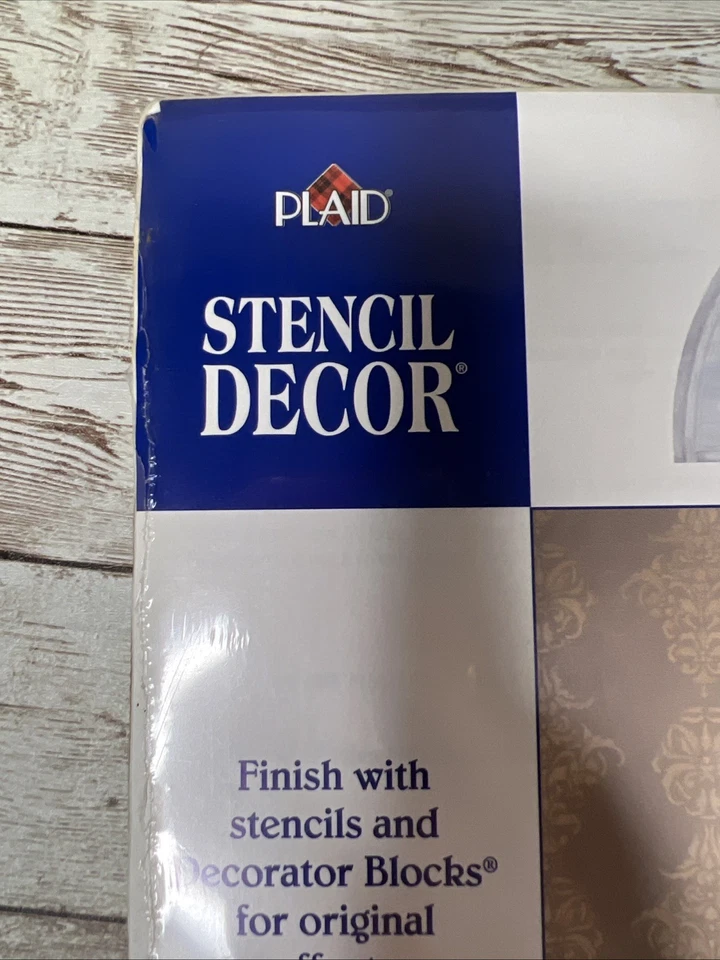 VTG Plaid Stencil Home Decor Palladian Window Pattern #26867 - Windows Mural - Image 2 of 4