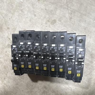 Square D EDB14020 Circuit Breaker 20A 1-Pole 277V Pack of 9