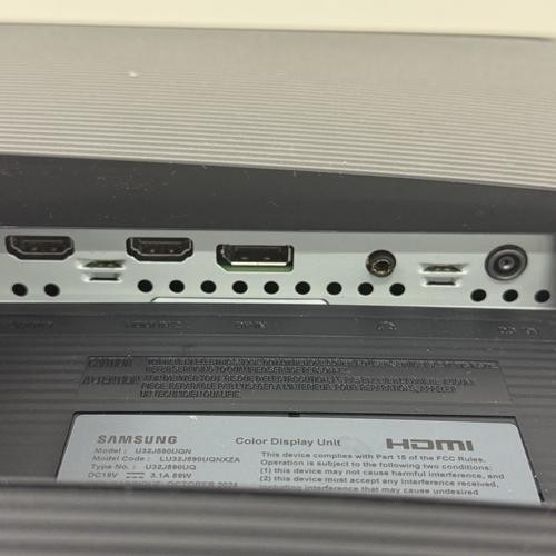 Samsung 32" UJ59 Series 4K UHD (3840x2160) Computer Monitor (Damaged Monitor) - 第 7/7 張圖片