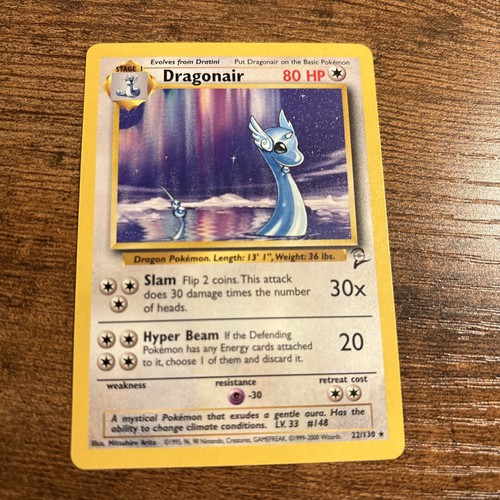 Dragonair 022/130 Base Set 2 Rare Normal Pokemon TCG LP