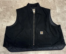 vintage carhartt Vest 5XL Quilted 