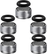5 Pcs Water Saver Spout Filter Mesh Tap Head Faucet Aerator Replacement Parts In