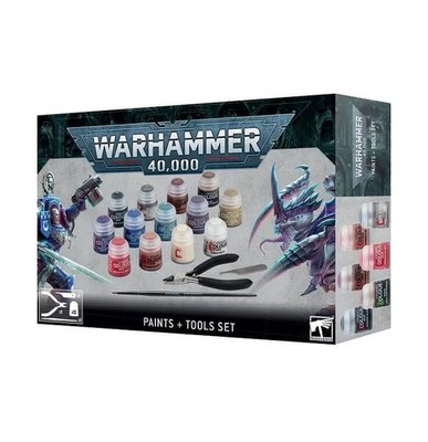 Paints + Tools Set - Warhammer 40k Citadel Farben - NEU & OVP