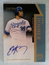 2011 Topps Tier One- Eric Hosmer #OR-EH On The Rise Blue Rookie Auto /399 Royals