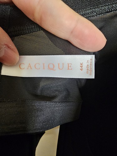 Reggiseno Cacique collezione moderna leggermente foderato completo taglia 44F nuovo con etichette - Foto 4 di 6