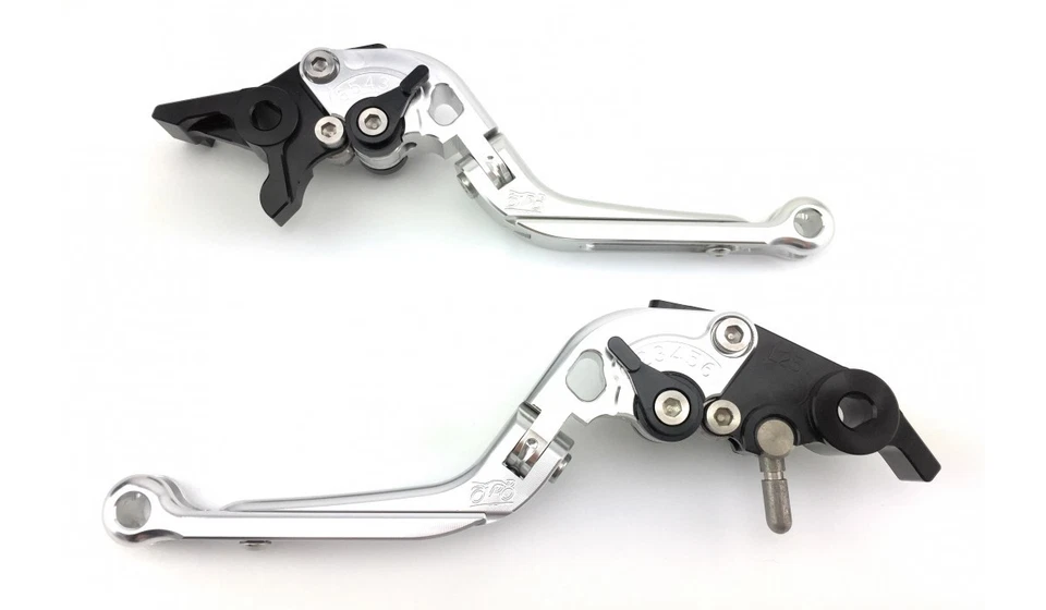 Paire Leviers Frein Repliables FLIP UP Alu Pour HONDA FORZA 125 300 2016-2020 - Photo 2/4