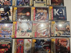 SEGA SATURN SKELETON EDITION CONSOLE + 29 GAMES !NEW!NEW!NEW!