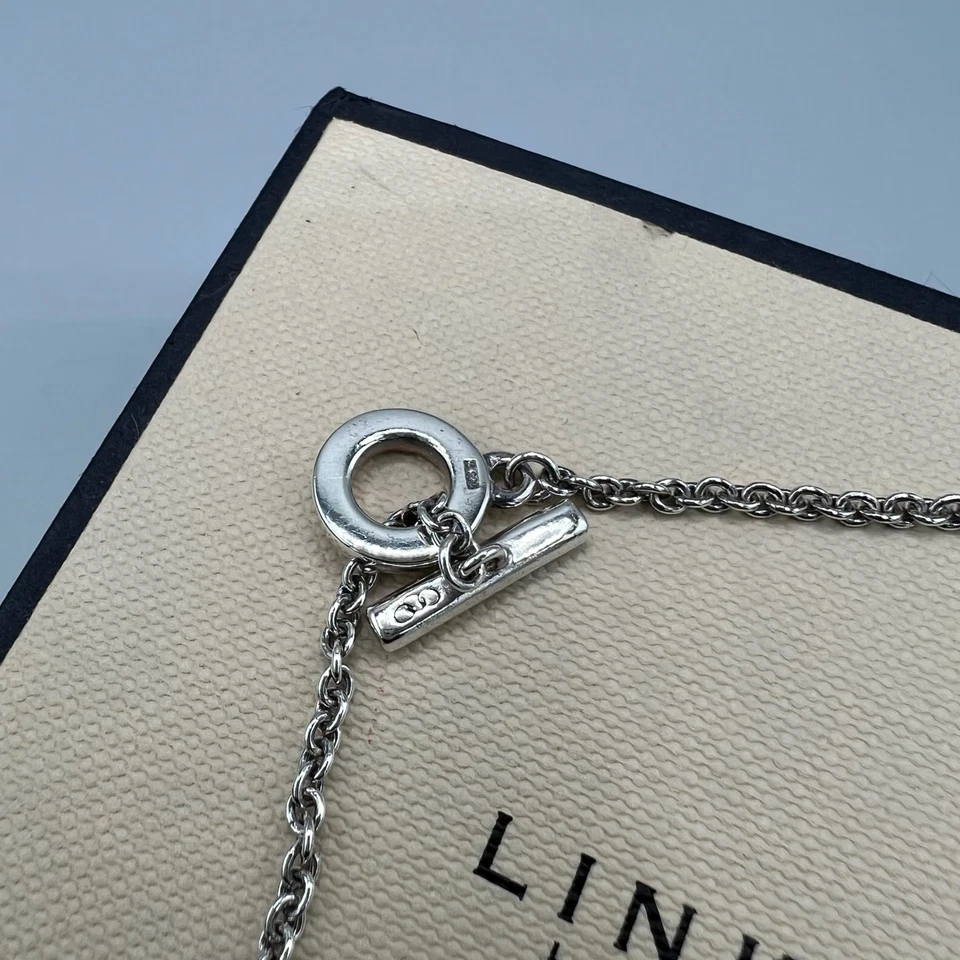 Links of London Silver T-Bar Bracelet with Winged Melody Charm - Image 3 of 4