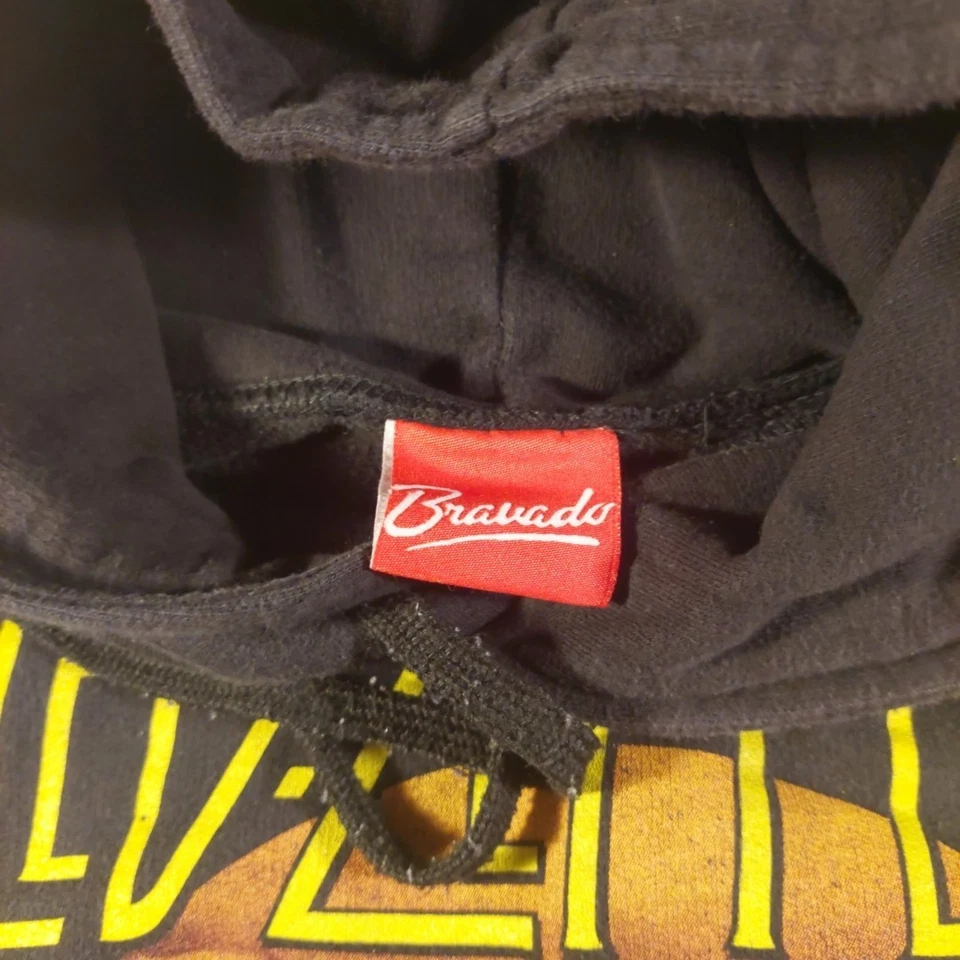 Bravado LED Zeppelin 2007 Sudadera con Capucha XL US Concert Tour 1975 Rock Band Foto 3 de 4