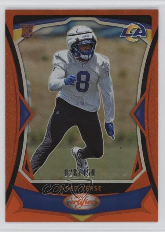 2024 Certified Rookies Orange Mirror 28/150 Jared Verse #114 c5b