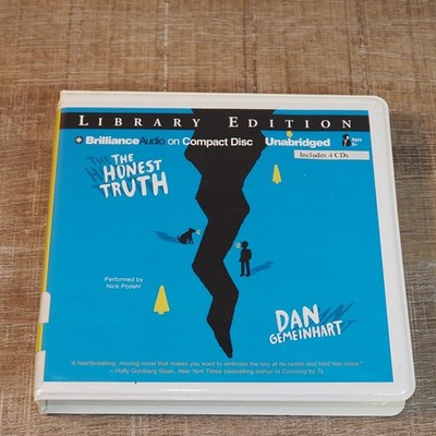 The Honest Truth by Dan Gemeinhart Audiobook CDs Unabridged 4 Discs