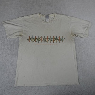 Vintage Tommy Designs 2006 T-Shirt Men Size L Trashed White SCRIPPS Short Sleeve