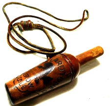 Vintage Wooden Mallardtone Crow Call/ Works