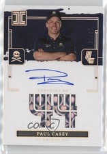 2024 Panini Impeccable LIV Golf Greens Signatures 10/44 Paul Casey Auto 1fl4