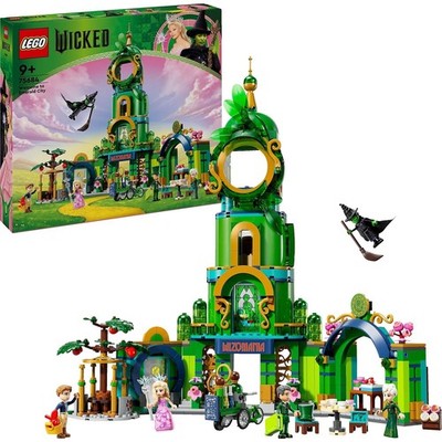 LEGO Wicked 75684 Willkommen in Emerald City Bausatz, Mehrfarbig
