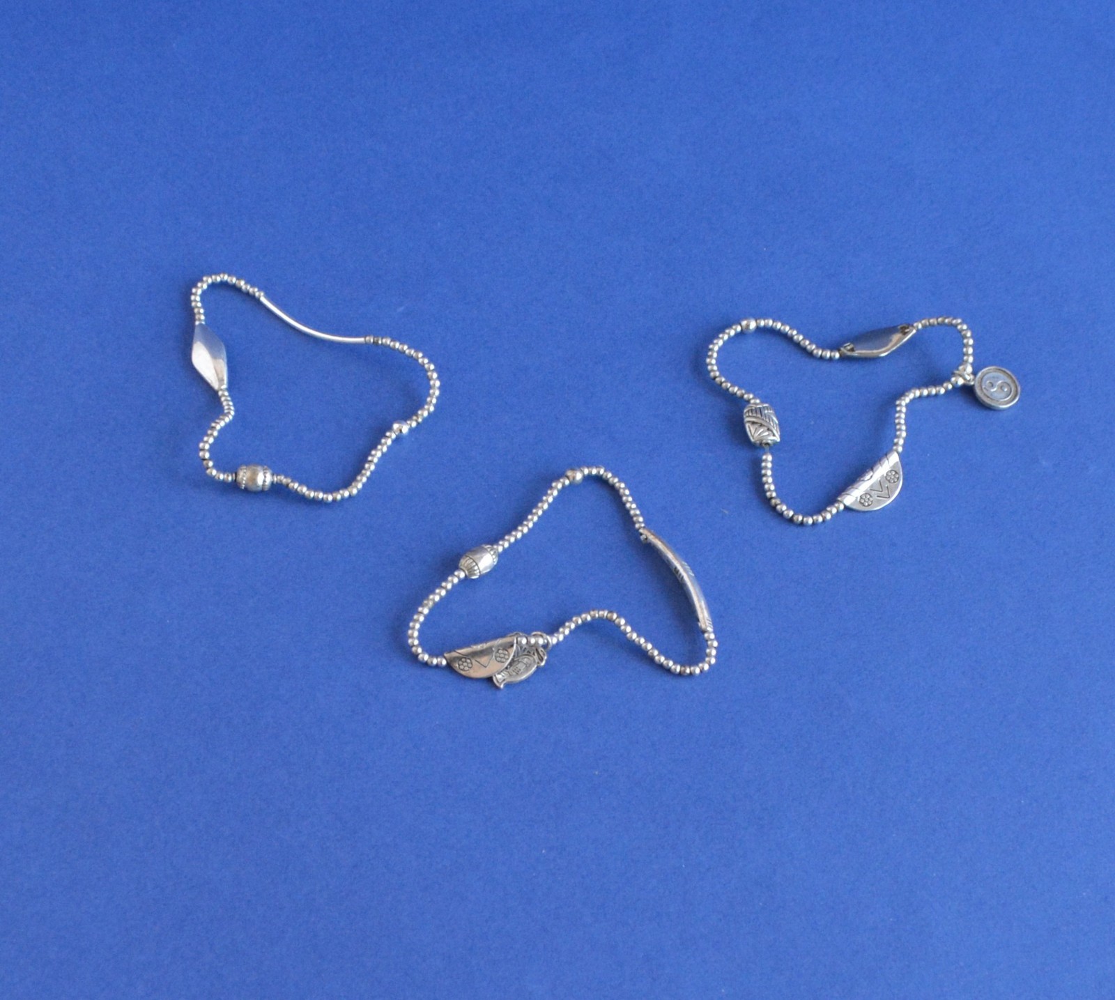 Bracelets/Stretchable Charm Bracelets-Set of 3 - image 10