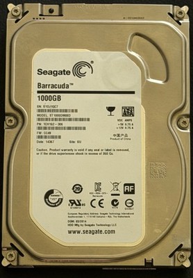 Seagate Barracuda 1TB 3.5'' Internal HDD Hard Drive 7200 RPM ST1000DM003 GOOD